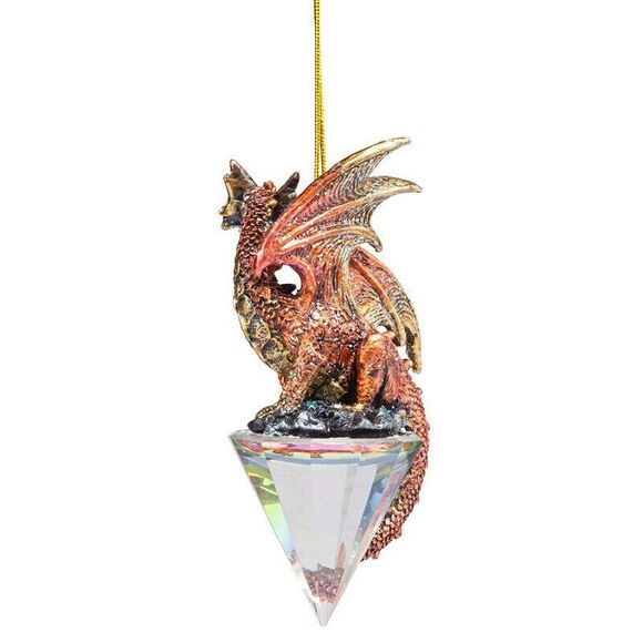 Diamond Dragon 2019 Gothic Holiday Christmas Ornament - Picture 8 of 11